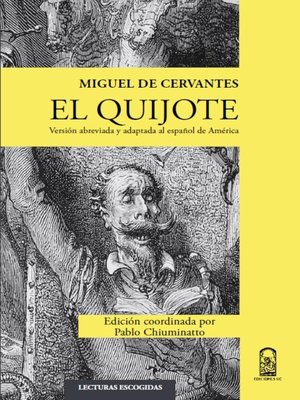 cover image of El Quijote. Versión abreviada y adaptada al español de América